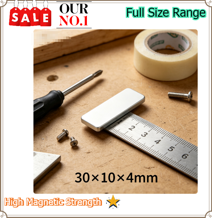 Art Craft Magnet - مغناطيس نيوديميوم N35 فائق القوة 30x10x4