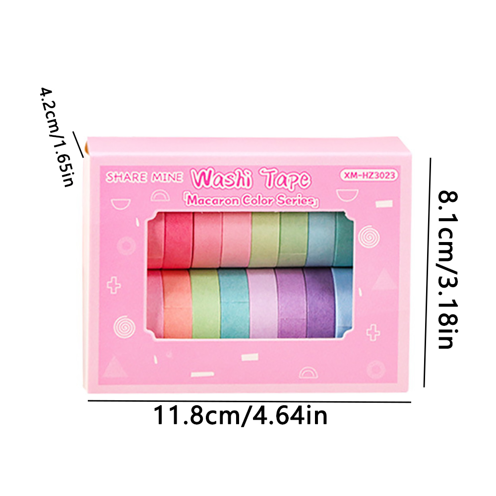 مجموعة من 20 لفة شريط واشي، شر - مراجعة Washi Tape Rolls وسعره