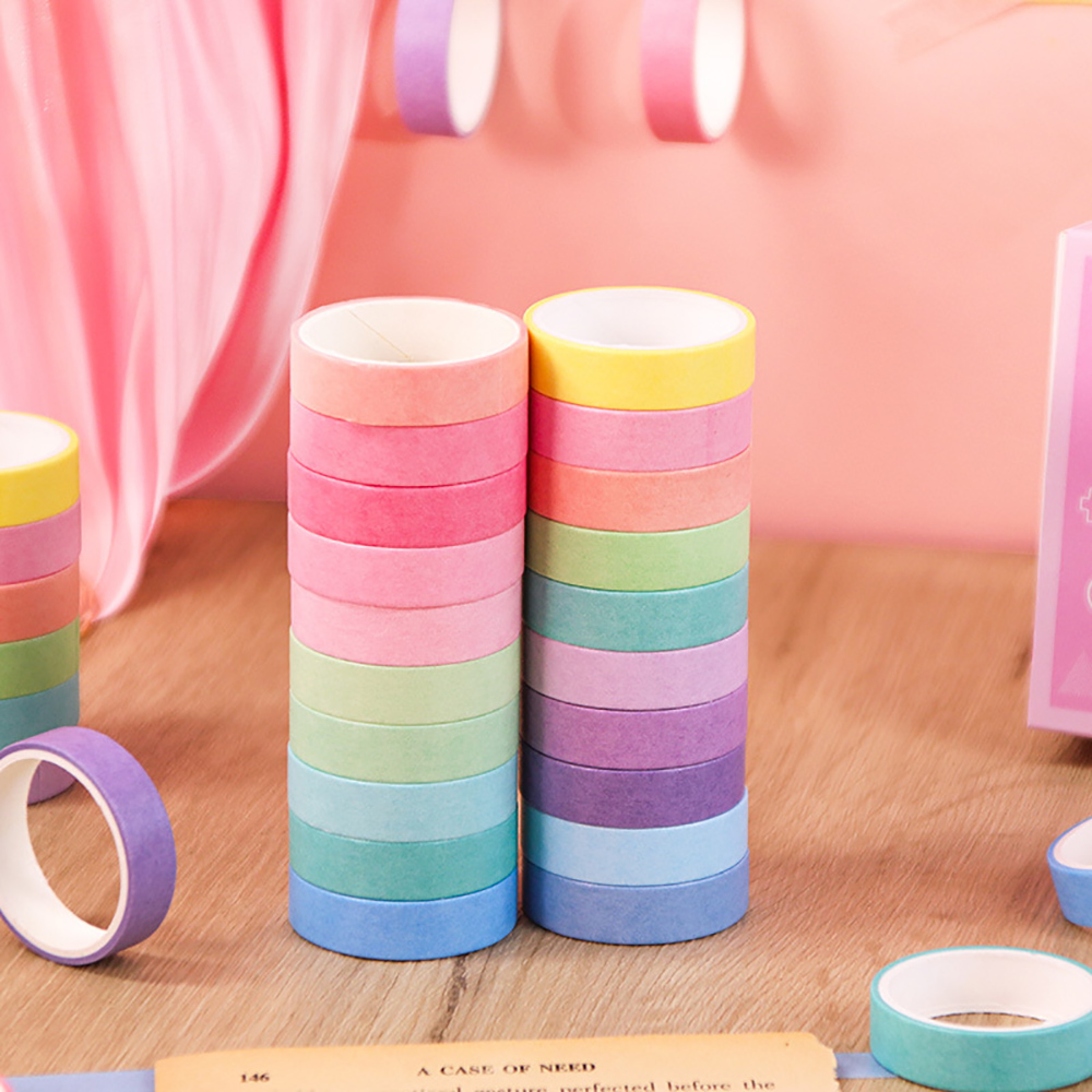 مجموعة من 20 لفة شريط واشي، شر - مراجعة Washi Tape Rolls وسعره