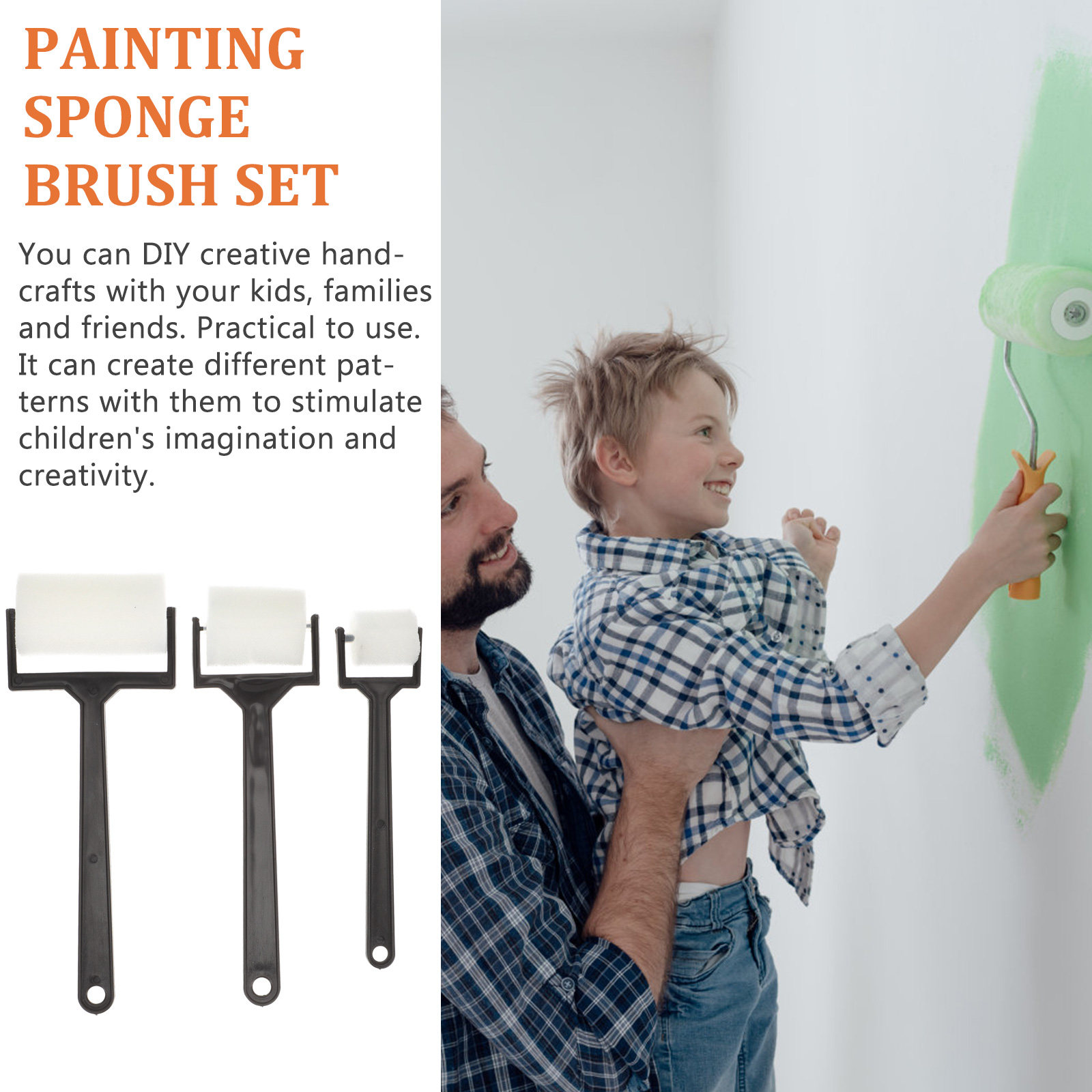 مجموعة فرش إسفنجية للرسم الفني - مراجعة Art Craft For Preschool وسعره