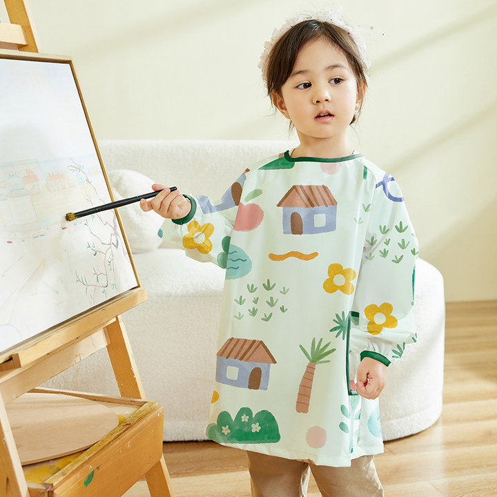 قميص واقٍ من الماء للأطفال بأك - مراجعة Art Craft For Preschool وسعره