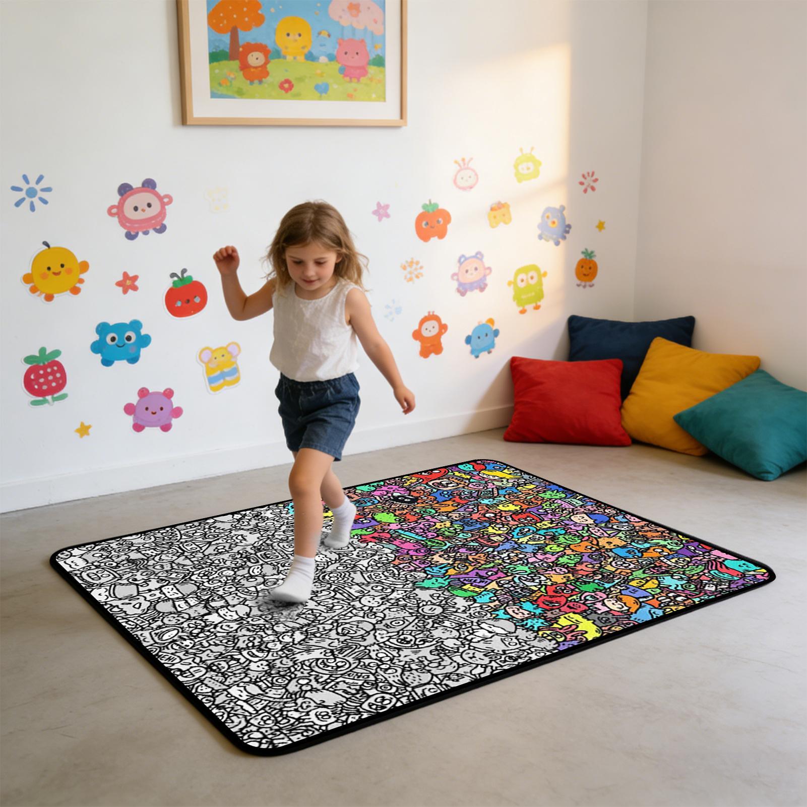 بطانية تلوين قابلة للغسل يمكنك - مراجعة Art Craft For Preschool وسعره