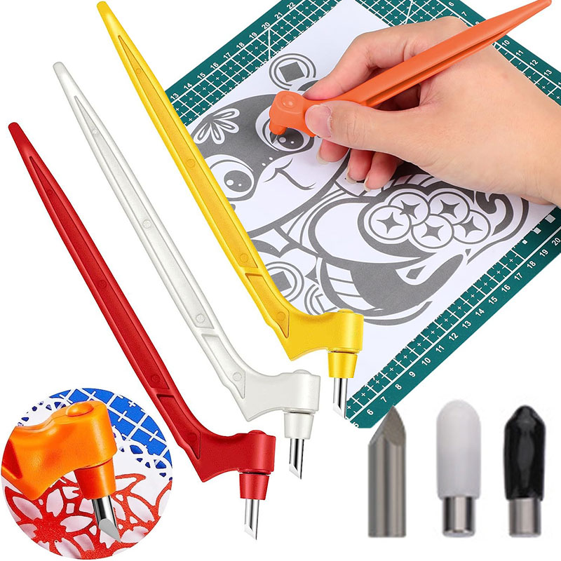أداة قطع الورق الدوارة 360 درج - مراجعة Art Craft Knife وسعره