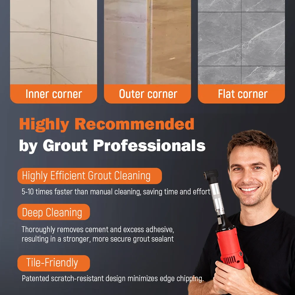 أداة تنظيف التماس البلاط الكهر - مراجعة Mosaic Tile Supply وسعره