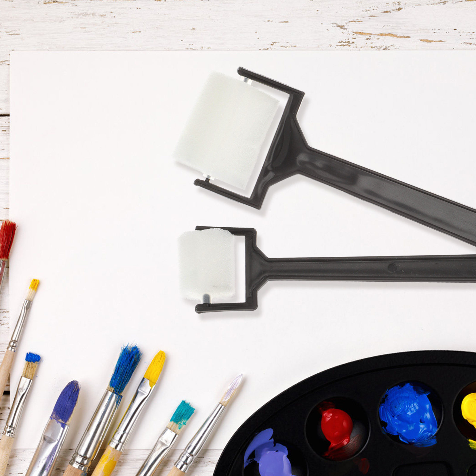 مجموعة فرش رسم إسفنجية مكونة م - مراجعة Art Craft For Preschool وسعره