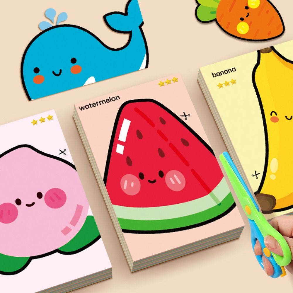 مجموعات أدوات قص الورق الآمنة  - مراجعة Art Craft For Preschool وسعره