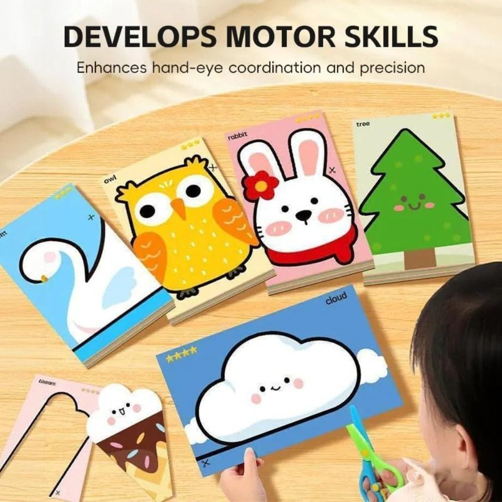 مجموعات أدوات قص الورق الآمنة  - مراجعة Art Craft For Preschool وسعره