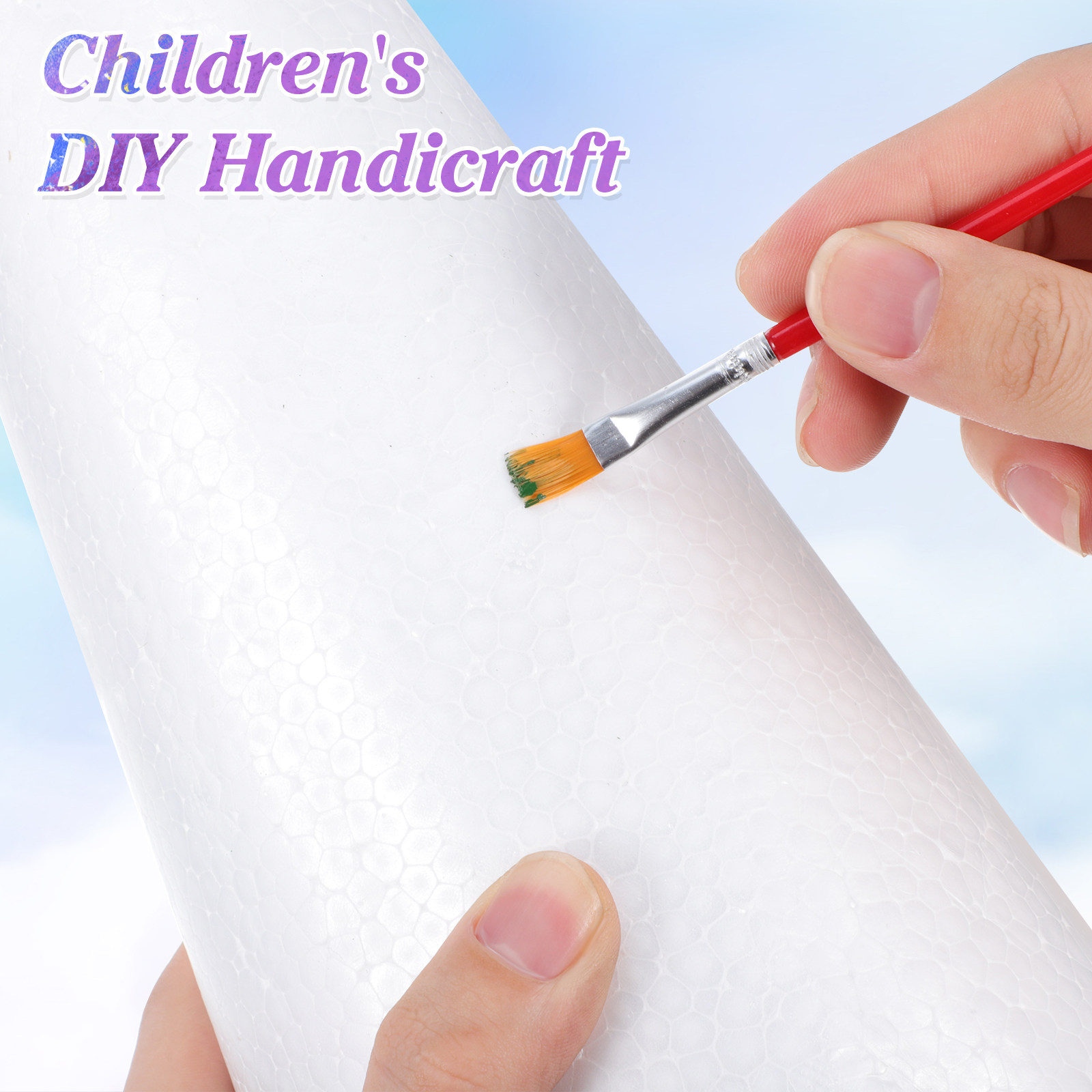 قطعتان من مخاريط الفوم الحرفية - مراجعة Art Craft For Preschool وسعره