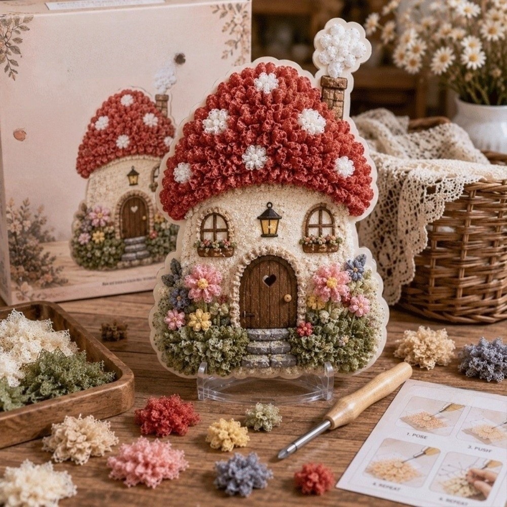 مجموعة فنون القص واللصق لمشهد  - مراجعة Art Craft House Making وسعره